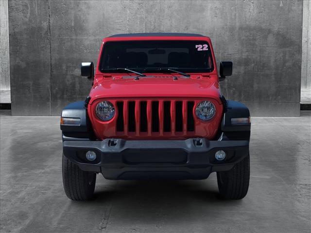 used 2022 Jeep Wrangler car, priced at $31,105