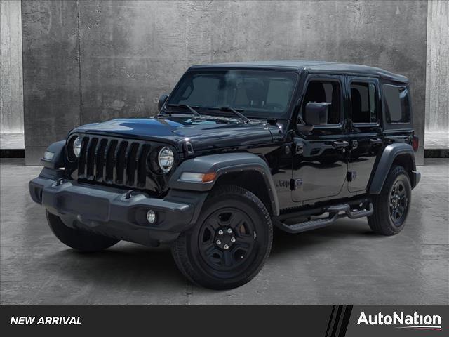 used 2022 Jeep Wrangler Unlimited car, priced at $28,992