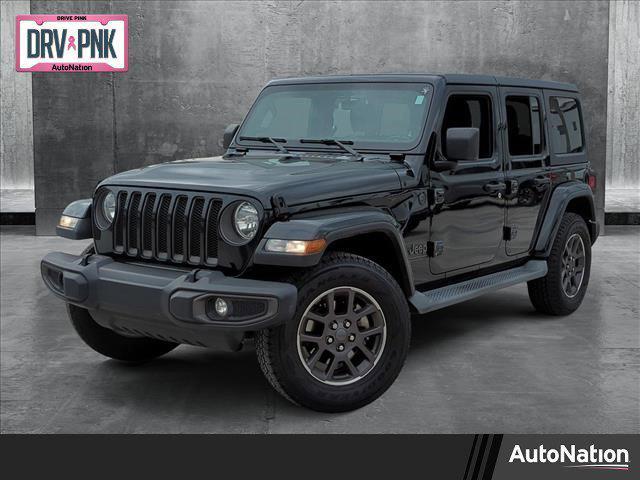 used 2021 Jeep Wrangler Unlimited car, priced at $22,991