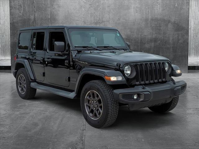 used 2021 Jeep Wrangler Unlimited car, priced at $22,991