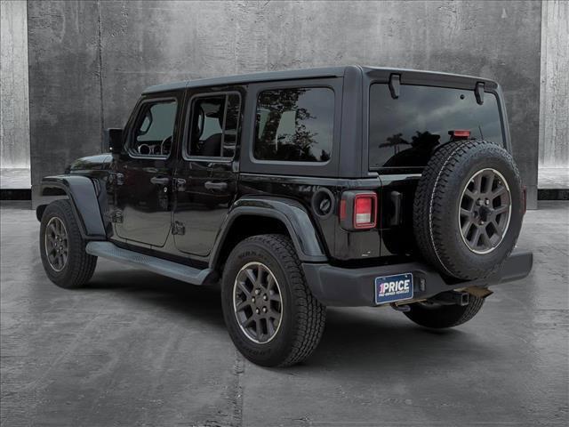 used 2021 Jeep Wrangler Unlimited car, priced at $22,991