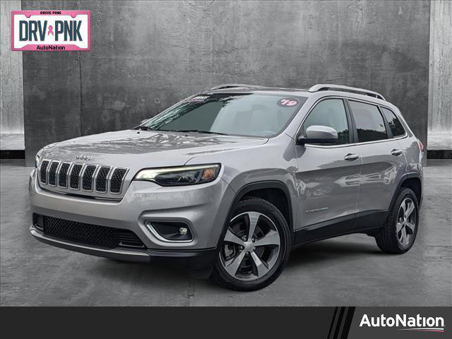 used 2019 Jeep Cherokee car, priced at $17,747