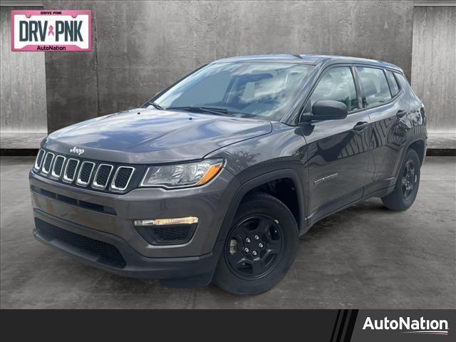 used 2021 Jeep Compass car, priced at $21,874