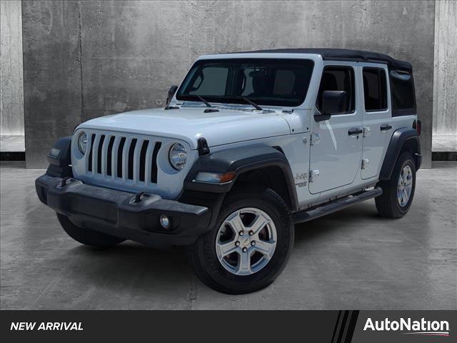 used 2018 Jeep Wrangler Unlimited car, priced at $21,521
