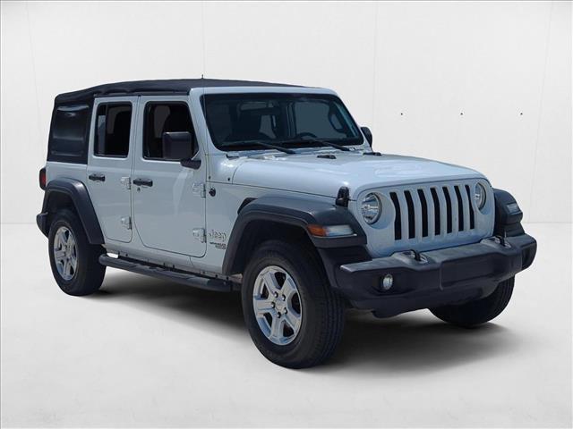 used 2018 Jeep Wrangler Unlimited car, priced at $18,820