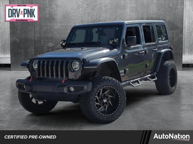 used 2020 Jeep Wrangler Unlimited car, priced at $30,991