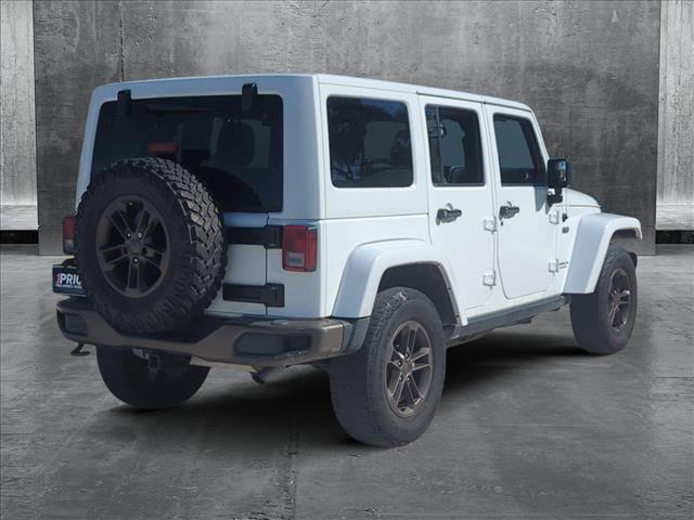 used 2017 Jeep Wrangler Unlimited car, priced at $21,291