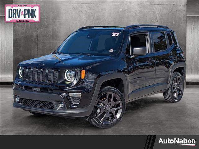 used 2021 Jeep Renegade car, priced at $17,891