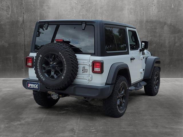 used 2021 Jeep Wrangler car, priced at $29,264