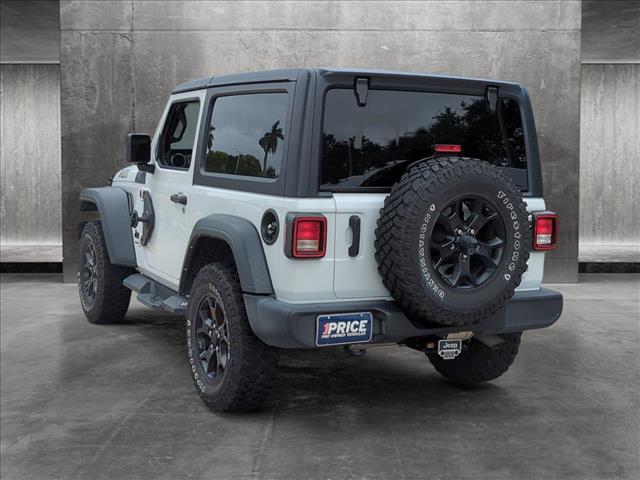 used 2021 Jeep Wrangler car, priced at $29,264