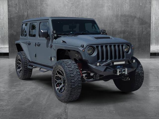 used 2021 Jeep Wrangler Unlimited car, priced at $33,991