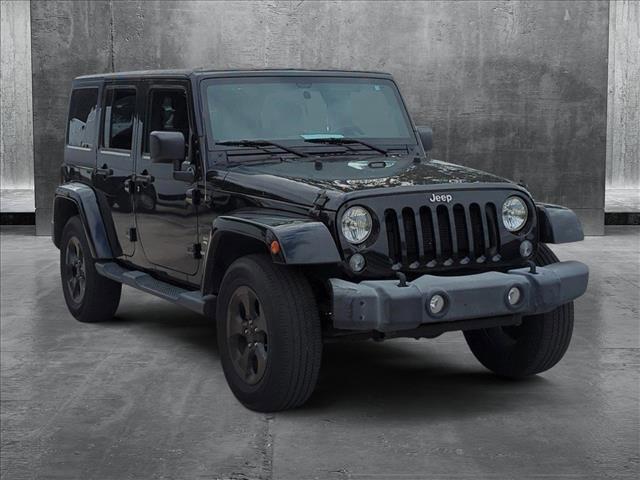 used 2015 Jeep Wrangler Unlimited car, priced at $19,495