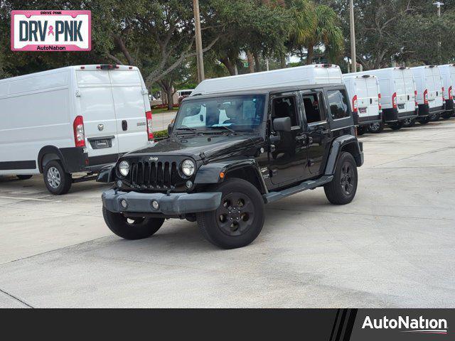 used 2015 Jeep Wrangler Unlimited car, priced at $19,991