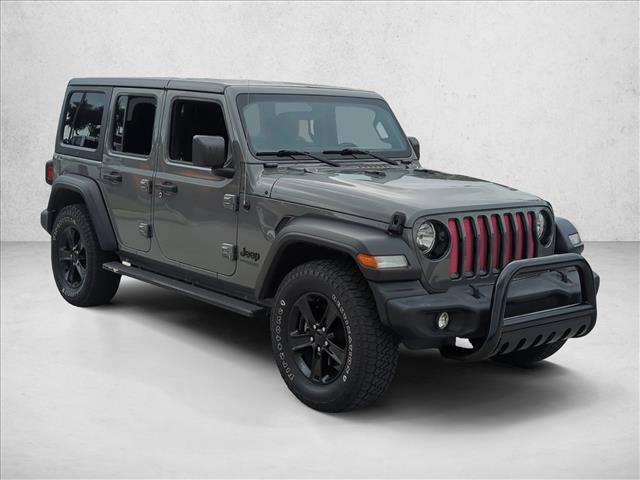 used 2019 Jeep Wrangler Unlimited car, priced at $21,442