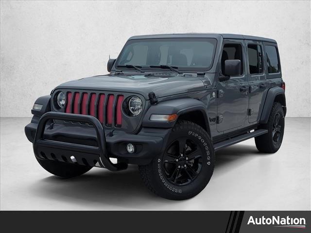used 2019 Jeep Wrangler Unlimited car, priced at $19,606