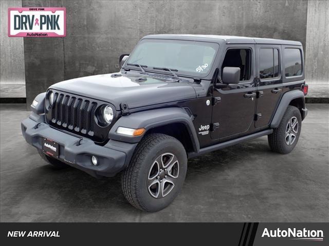 used 2020 Jeep Wrangler Unlimited car, priced at $29,743