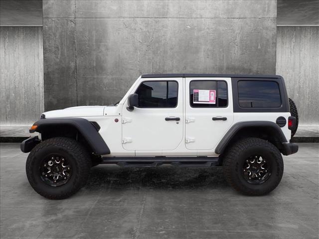 used 2018 Jeep Wrangler Unlimited car, priced at $32,790