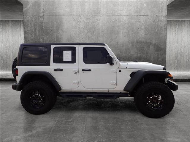 used 2018 Jeep Wrangler Unlimited car, priced at $32,790