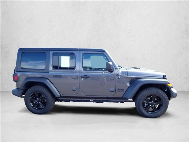used 2021 Jeep Wrangler Unlimited car, priced at $26,682