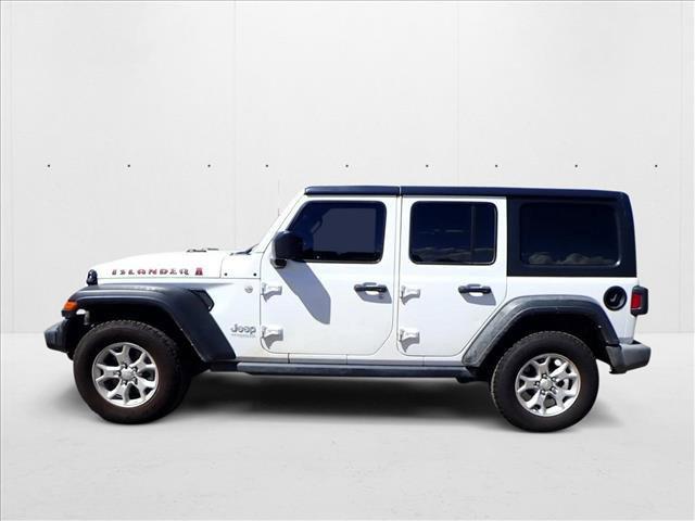 used 2021 Jeep Wrangler Unlimited car, priced at $25,293
