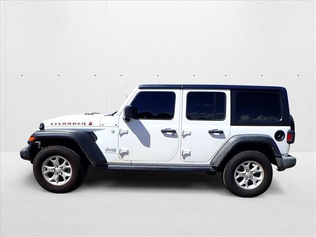 used 2021 Jeep Wrangler Unlimited car, priced at $25,293