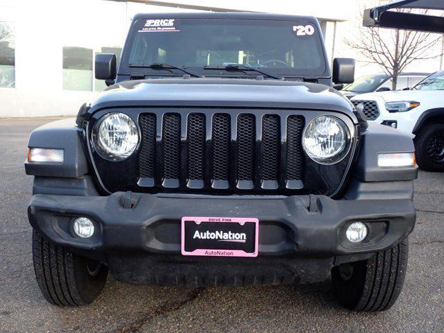 used 2020 Jeep Wrangler Unlimited car, priced at $27,398