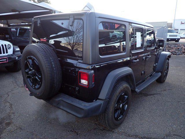 used 2020 Jeep Wrangler Unlimited car, priced at $27,398