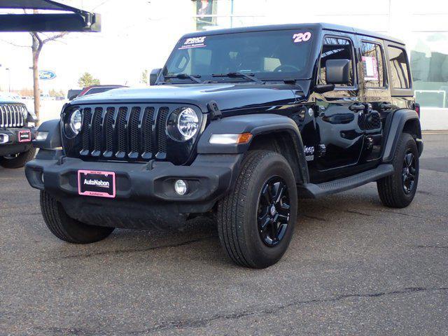 used 2020 Jeep Wrangler Unlimited car, priced at $27,398