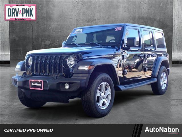 used 2020 Jeep Wrangler Unlimited car, priced at $29,000