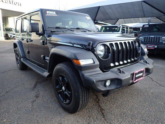 used 2020 Jeep Wrangler Unlimited car, priced at $27,398