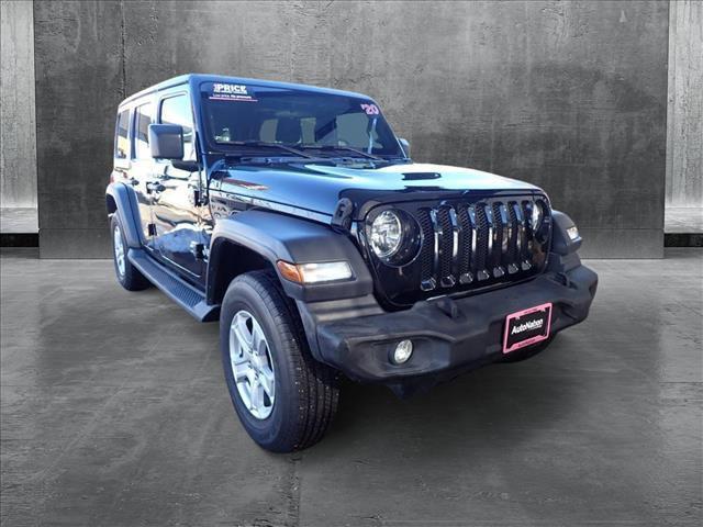 used 2020 Jeep Wrangler Unlimited car, priced at $29,000