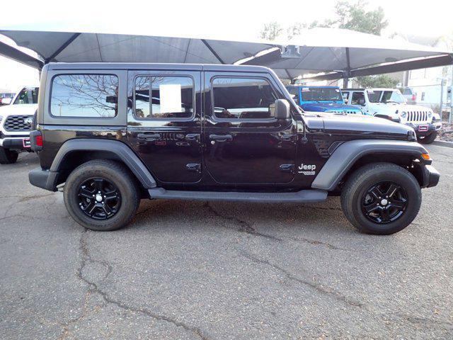 used 2020 Jeep Wrangler Unlimited car, priced at $27,398