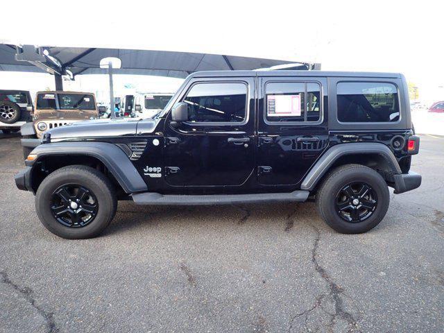 used 2020 Jeep Wrangler Unlimited car, priced at $27,398