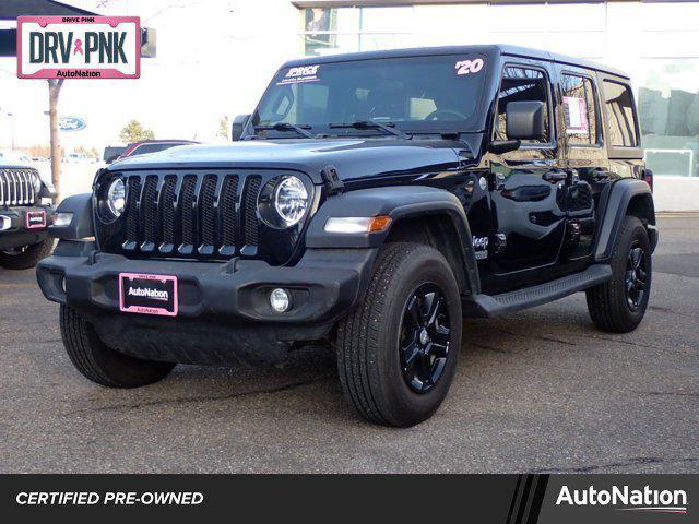 used 2020 Jeep Wrangler Unlimited car, priced at $27,398