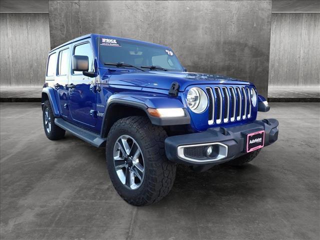 used 2019 Jeep Wrangler Unlimited car, priced at $29,844