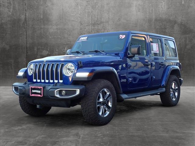 used 2019 Jeep Wrangler Unlimited car, priced at $29,844