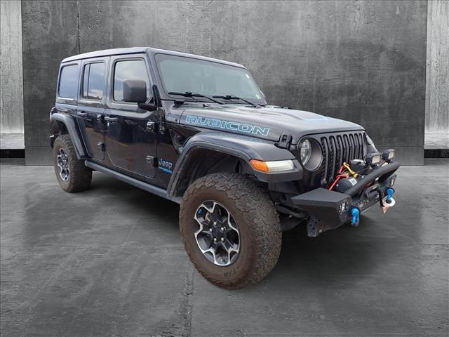 used 2022 Jeep Wrangler Unlimited 4xe car, priced at $37,000