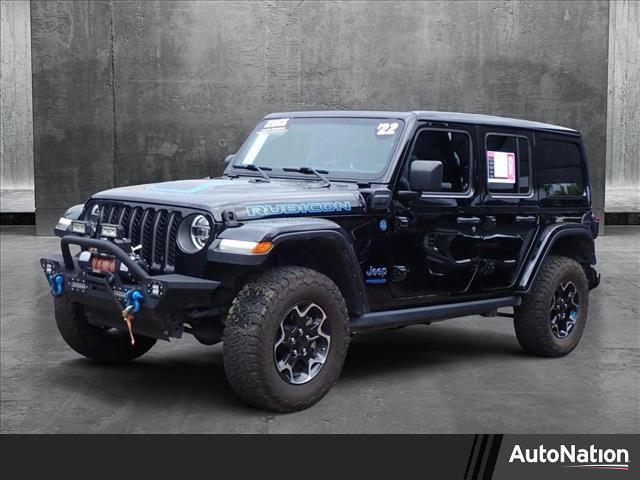 used 2022 Jeep Wrangler Unlimited 4xe car, priced at $35,000