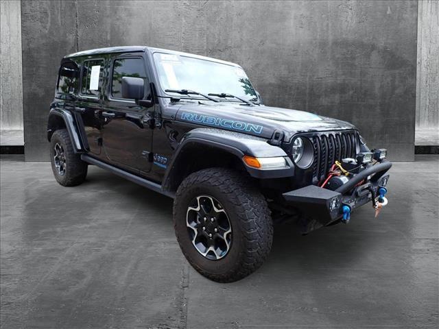 used 2022 Jeep Wrangler Unlimited 4xe car, priced at $35,000