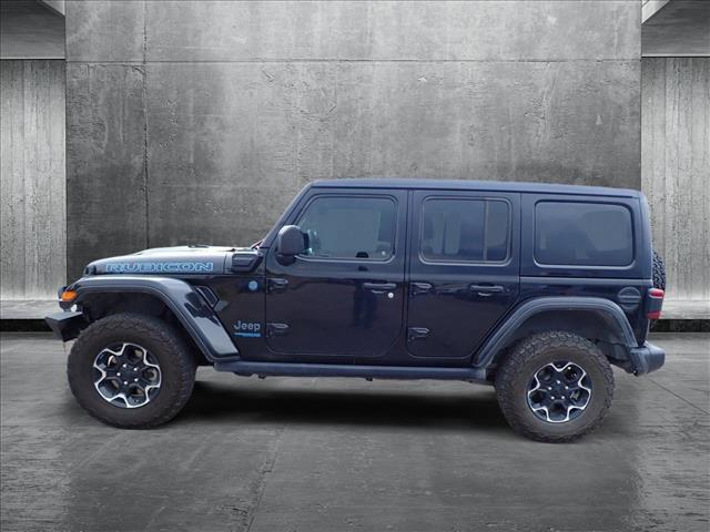 used 2022 Jeep Wrangler Unlimited 4xe car, priced at $37,000