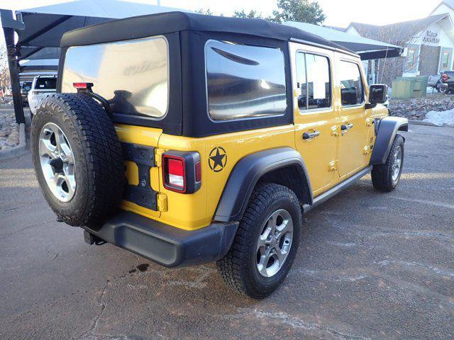 used 2021 Jeep Wrangler Unlimited car, priced at $25,978