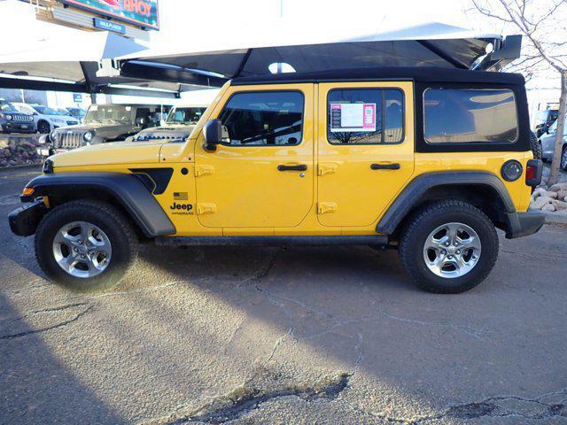 used 2021 Jeep Wrangler Unlimited car, priced at $25,978