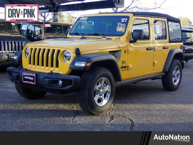 used 2021 Jeep Wrangler Unlimited car, priced at $25,978