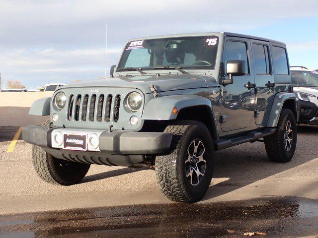 used 2015 Jeep Wrangler Unlimited car, priced at $18,751