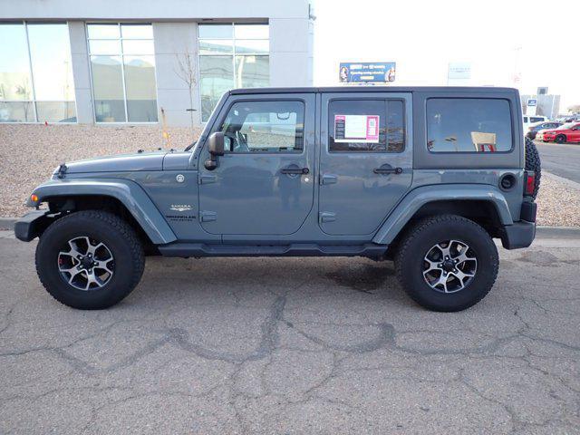 used 2015 Jeep Wrangler Unlimited car, priced at $17,342