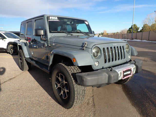 used 2015 Jeep Wrangler Unlimited car, priced at $18,751