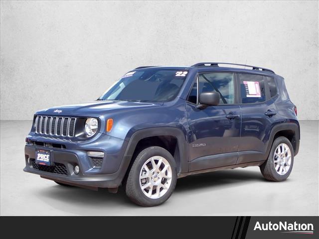 used 2022 Jeep Renegade car, priced at $18,500