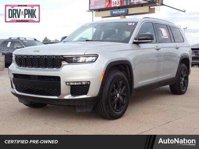 used 2021 Jeep Grand Cherokee L car, priced at $28,790