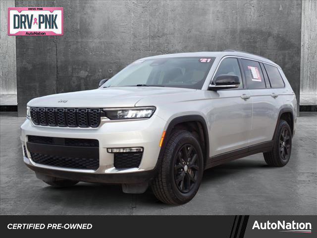 used 2021 Jeep Grand Cherokee L car, priced at $28,498