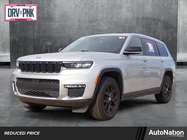 used 2021 Jeep Grand Cherokee L car, priced at $28,790